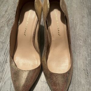 Loeffler Randall Gold Heels